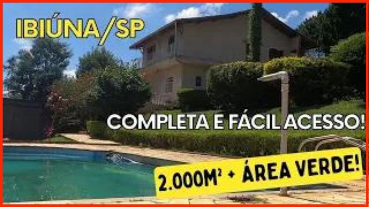 Chácara, 5 quartos, 2000 m² - Foto 1