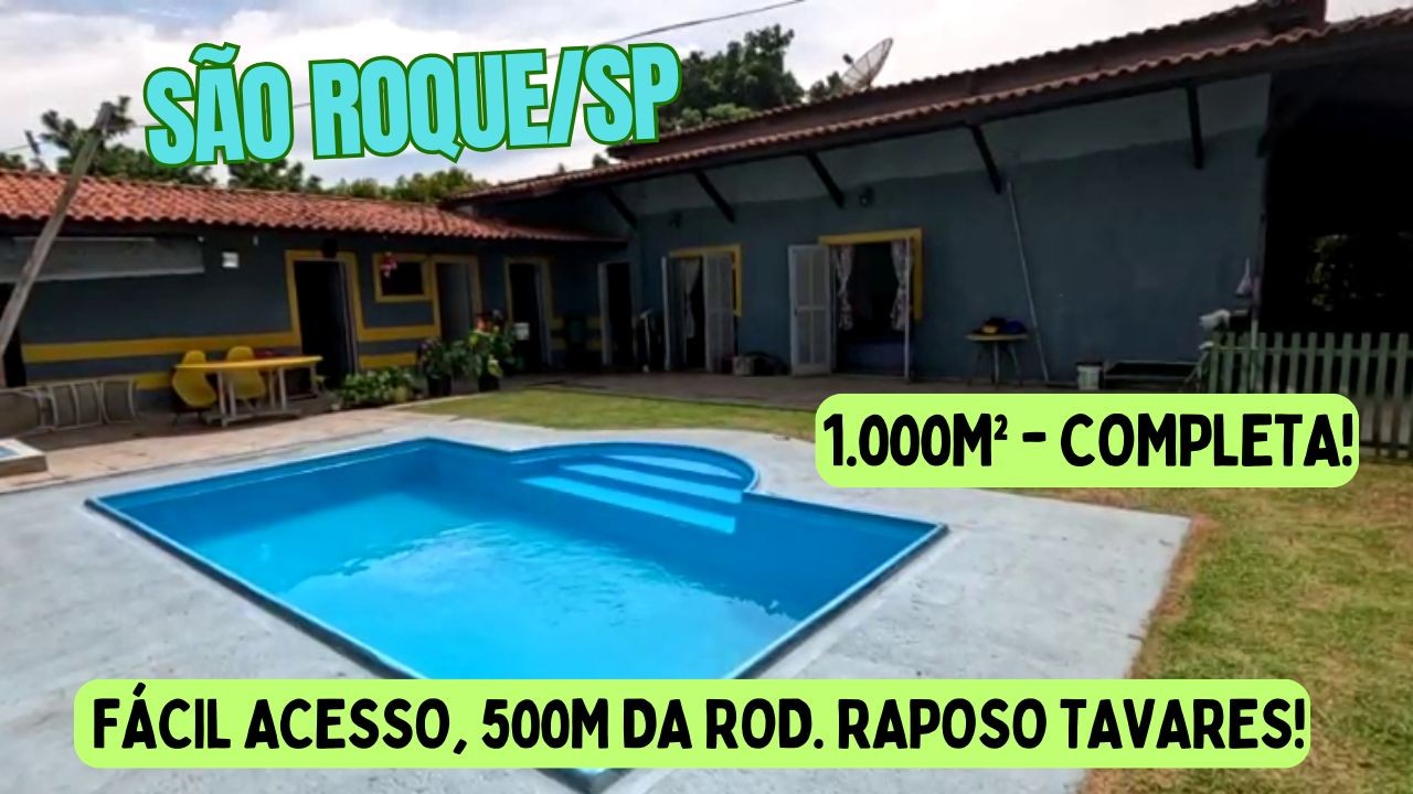 Chácara, 4 quartos - Foto 1