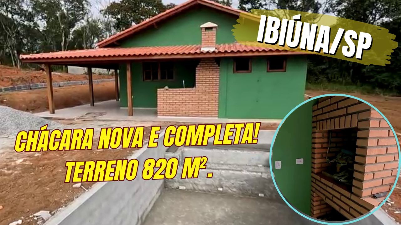 Chácara, 3 quartos, 820 m² - Foto 1