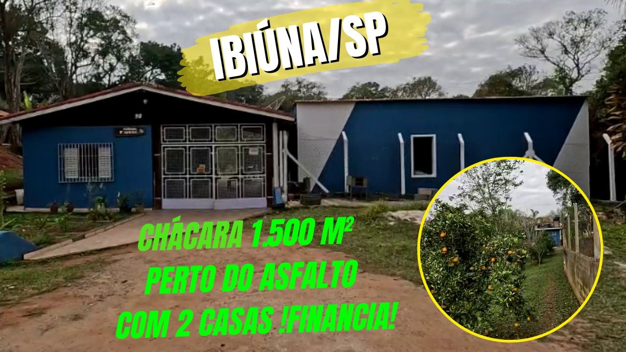 Chácara, 2 quartos, 1500 m² - Foto 1