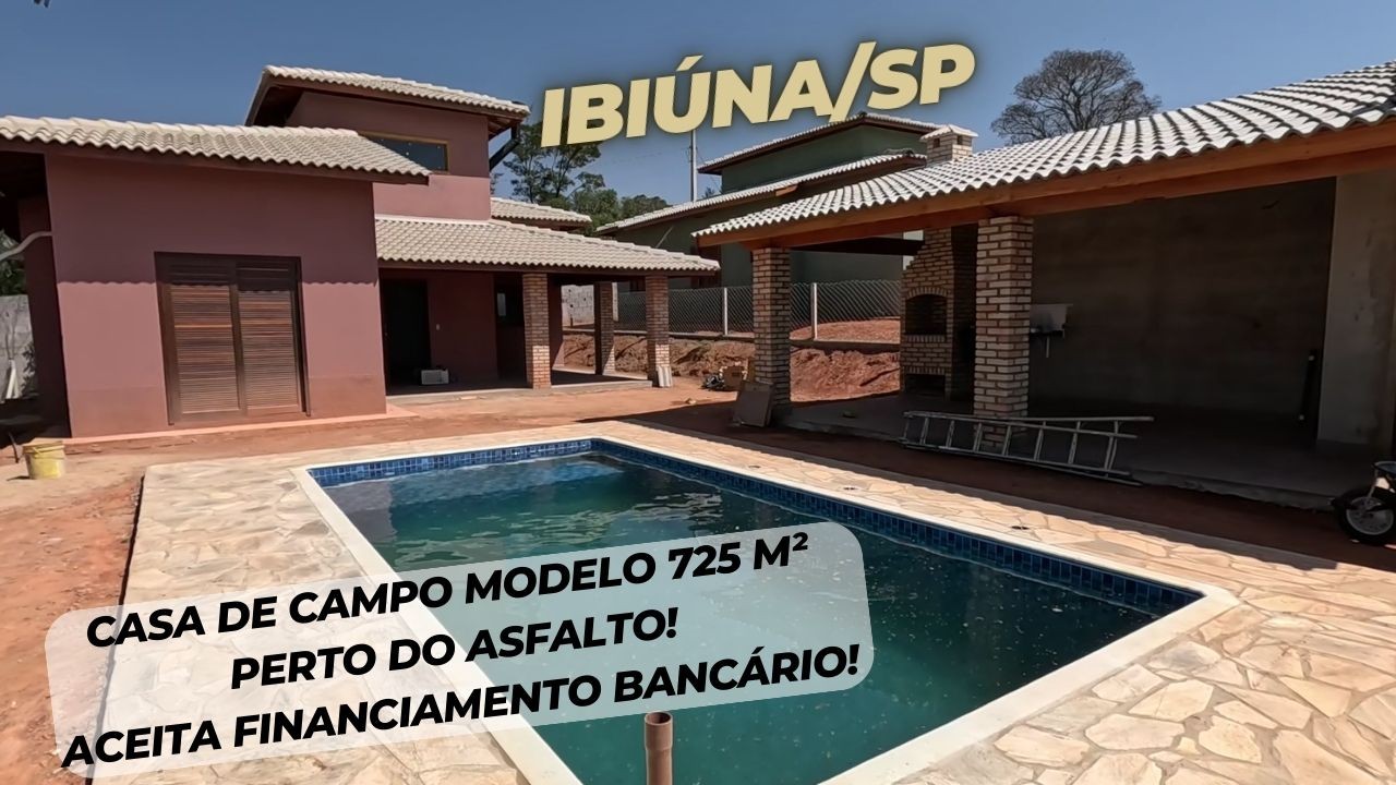 Chácara, 3 quartos, 725 m² - Foto 1