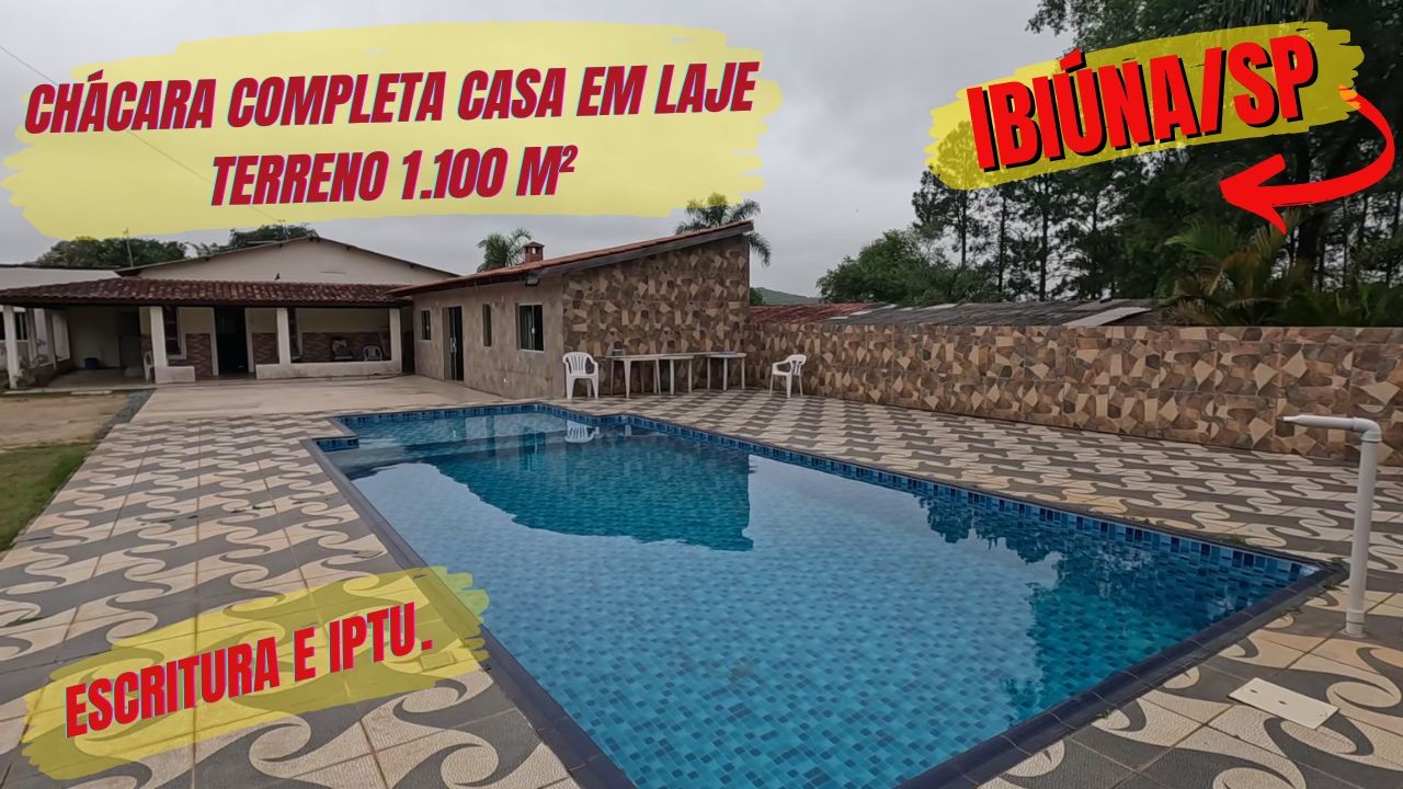 Chácara, 3 quartos, 1100 m² - Foto 1