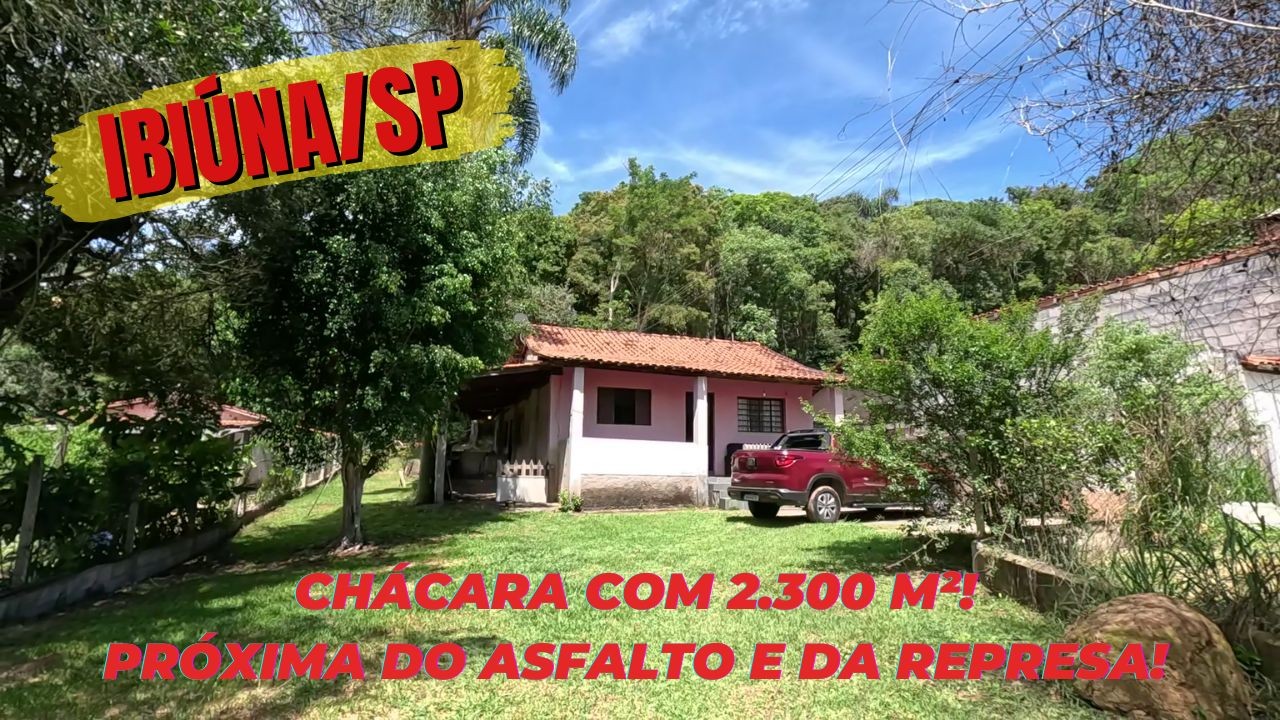 Chácara, 3 quartos, 2400 m² - Foto 1