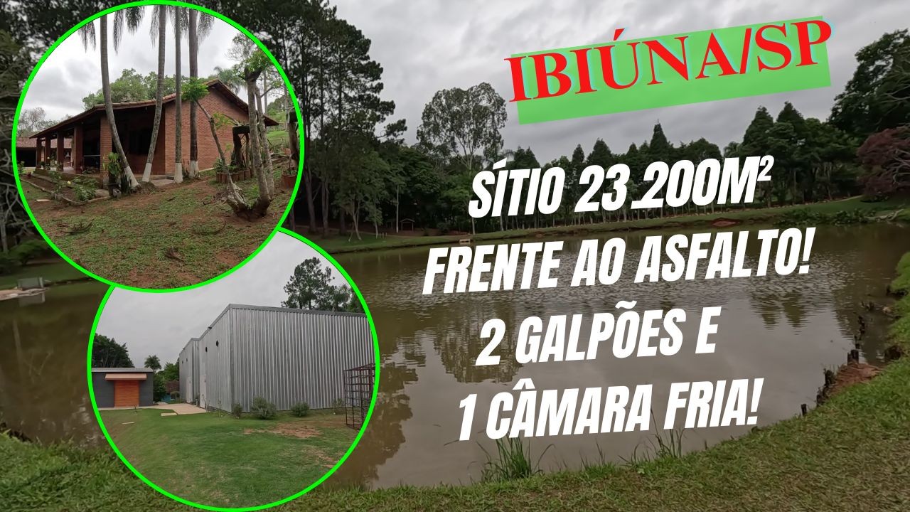 Sítio, 3 quartos, 2 hectares - Foto 1